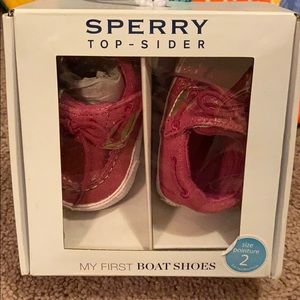 Sperry Size 2 - Baby Girl